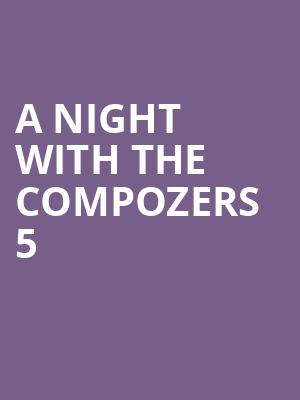 A Night With The Compozers 5 at Roundhouse